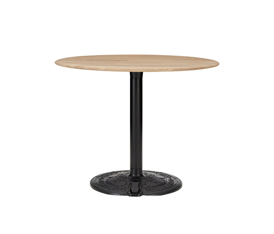 Roll Table Natural Oak Top 900mm | Dining tables | Tom Dixon