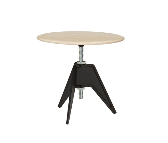 Screw Side Table Natural Birch Top 600mm | Side tables | Tom Dixon