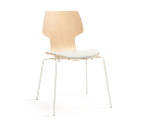 Gràcia | chair oak white | Sedie | Mobles 114