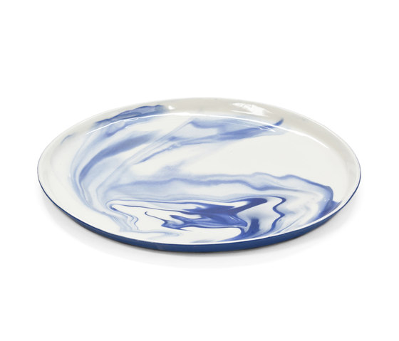 Pigments & Porcelain Plate M | cobalt | Vaisselle | Vij5