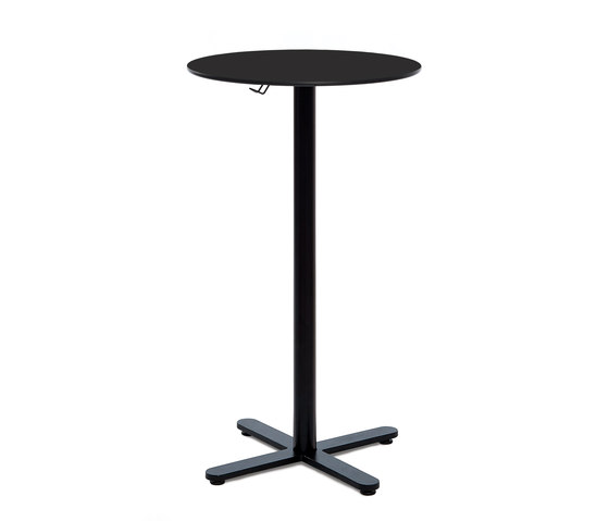 Oxi | bistrot table noir | Tables hautes | Mobles 114