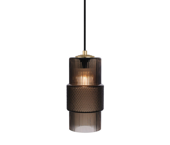 Mimo Cylinder Pendant, Bronze | Suspended lights | Oggetti