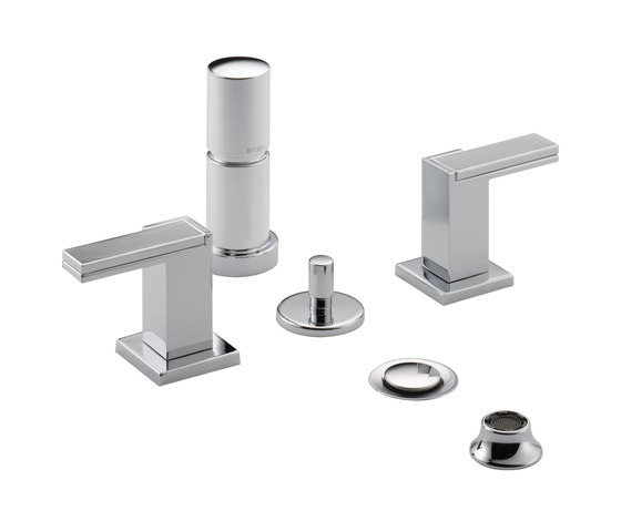 Two-Handle Bidet Faucet with Metal Handles | Bidet taps | Brizo