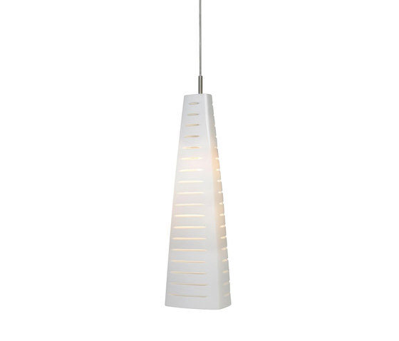Mesa Pendant, White/Clear | Lámparas de suspensión | Oggetti
