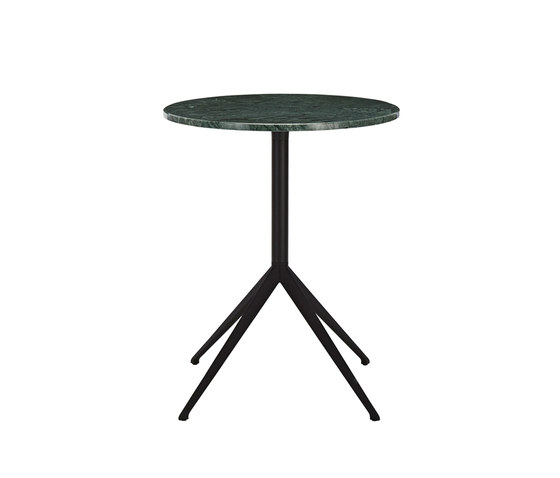 Y Table Green Marble Top 600mm | Mesas comedor | Tom Dixon