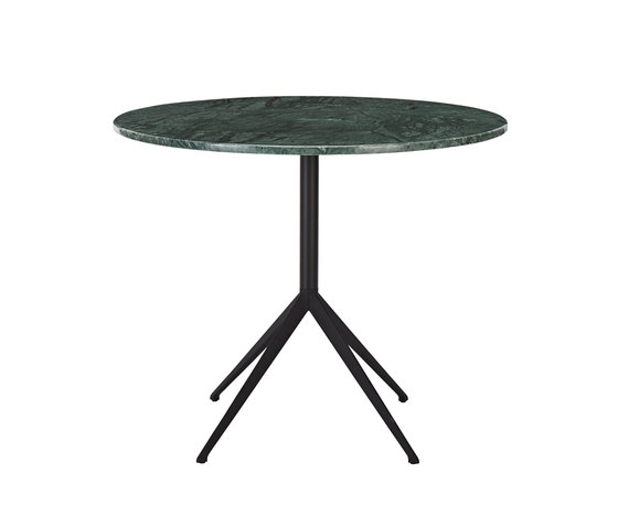 Y Table Green Marble Top 900mm | Dining tables | Tom Dixon