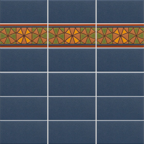 California Revival | Nevarro Border | Ceramic tiles | Tango Tile
