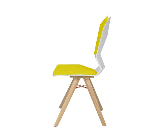 Y Chair White Shell Natural Oak Base | Stühle | Tom Dixon