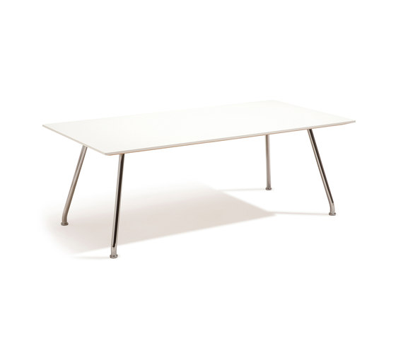 Burell table - white laminate | Tables basses | Fora Form