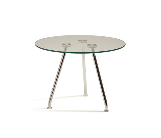 Burell table - clear glass | Tavolini bassi | Fora Form