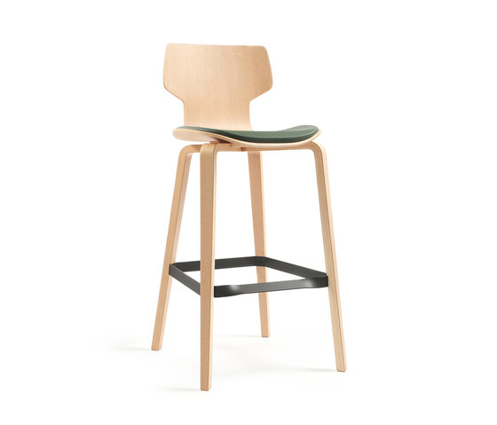 Gràcia | stool oak 75 | Bar stools | Mobles 114