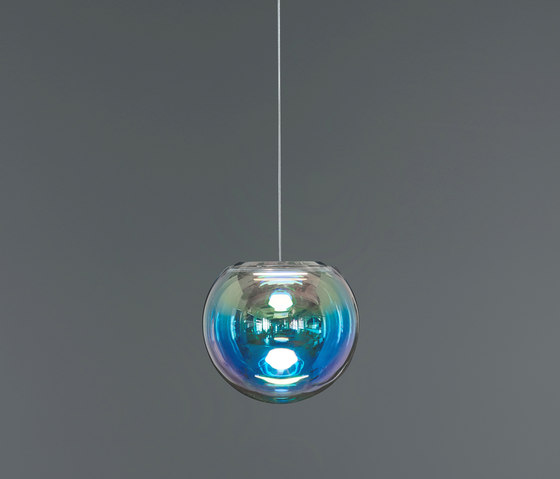 Iris - blue/orange 30 | Lámparas de suspensión | NEO/CRAFT