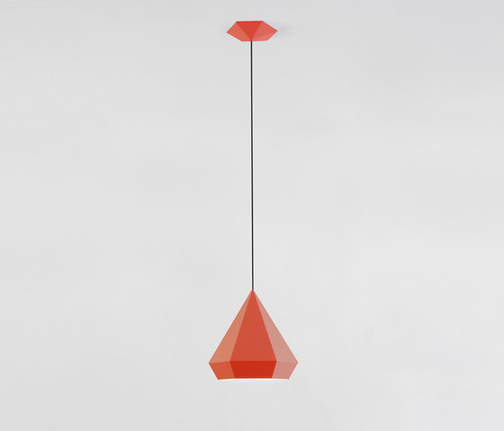 Diamond - coral red | Suspended lights | NEO/CRAFT