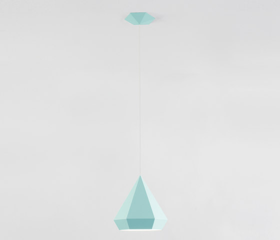 Diamond - pastel turquoise | Lámparas de suspensión | NEO/CRAFT