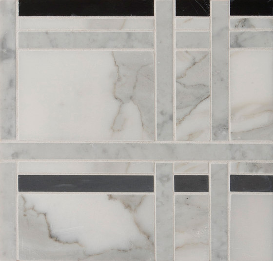 Marble Mosaics | New York SoHo | Dalles en pierre naturelle | Tango Tile