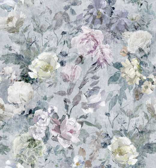 Jardin Des Plantes Fabrics | Marianne - Viola | Drapery fabrics | Designers Guild