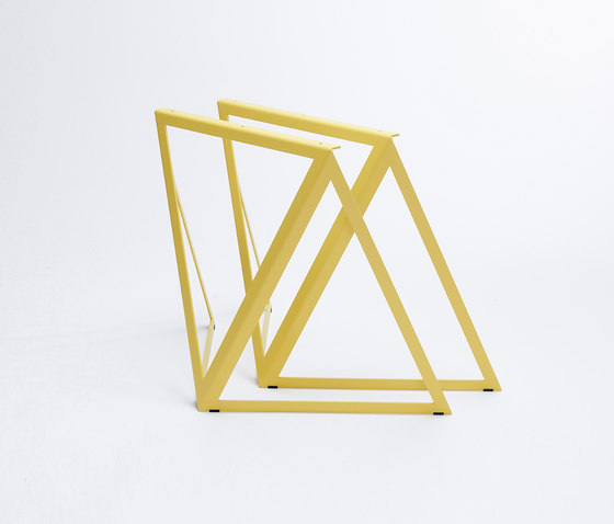 Steel - stand lemon yellow | Tréteaux | NEO/CRAFT