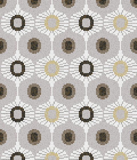 Enchanted Taupe | Mosaïques verre | Mosaico+