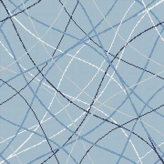 Wired Blue | Mosaicos de vidrio | Mosaico+