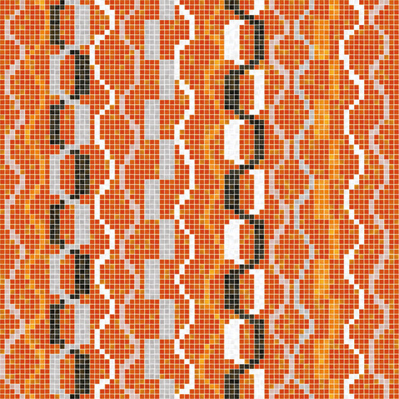 Amadi Orange | Glass mosaics | Mosaico+