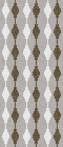 Decor Geometric | Diamond Taupe 15x15 | Mosaicos de vidrio | Mosaico+