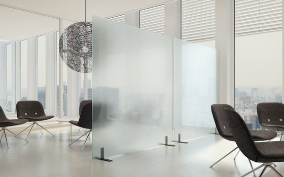 acoustic glass panels | Privacy screen | adeco
