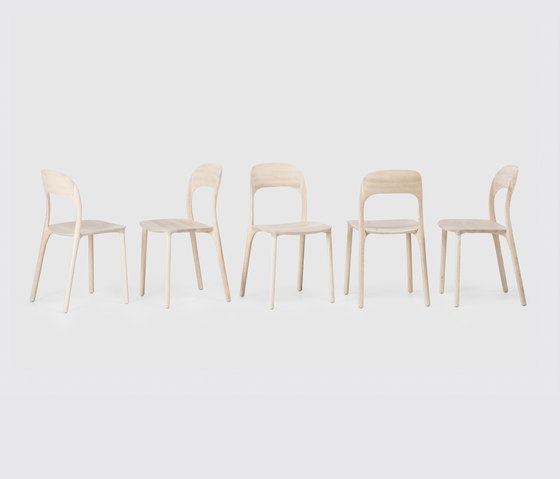 Elle Chair - Solid Wood Seat | Sedie | GoEs
