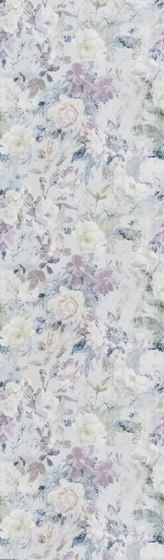 Jardin Des Plantes Wallpaper | Marianne - Viola | Drapery fabrics | Designers Guild