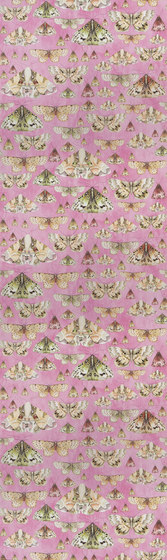 Jardin Des Plantes Wallpaper | Issoria - Rose | Drapery fabrics | Designers Guild