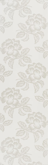 Majolica Wallpaper | Berettino - Ecru | Drapery fabrics | Designers Guild