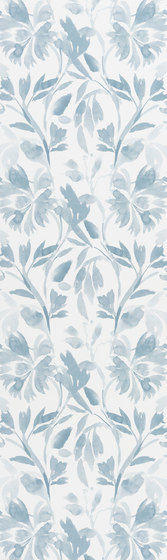 Majolica Wallpaper | Patanzzi - Slate Blue | Drapery fabrics | Designers Guild