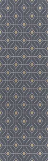 Majolica Wallpaper | Laterza - Graphite | Tissus de décoration | Designers Guild