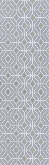 Majolica Wallpaper | Laterza - Zinc | Drapery fabrics | Designers Guild