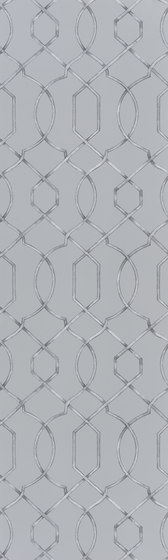 Majolica Wallpaper | Rabeschi - Slate | Tejidos decorativos | Designers Guild
