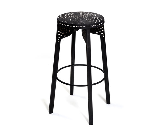 Tattoo Bar Stool (carved) | Sgabelli bancone | Zanat