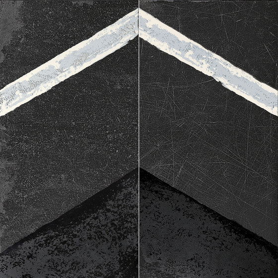 L'H Nero Glassa | Ceramic tiles | EMILGROUP