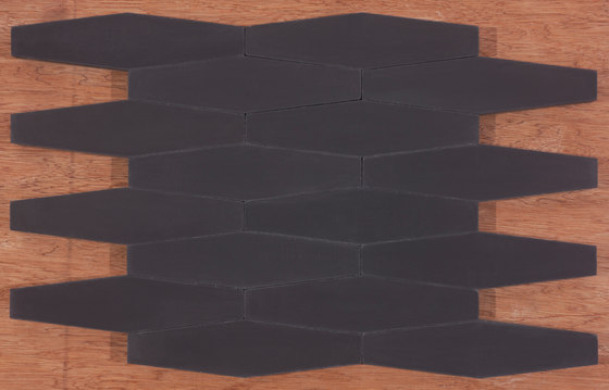 Long Hex - Black | Carrelage céramique | Granada Tile