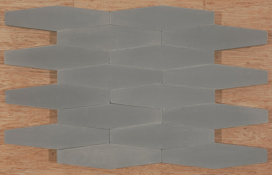 Long Hex - Silver | Piastrelle ceramica | Granada Tile