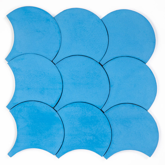 Shell - Blue | Piastrelle ceramica | Granada Tile