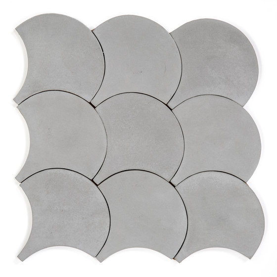 Shell - Silver | Ceramic tiles | Granada Tile