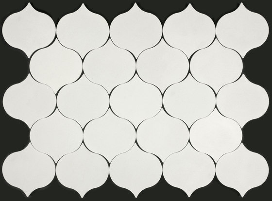 Droplet-white | Piastrelle cemento | Granada Tile