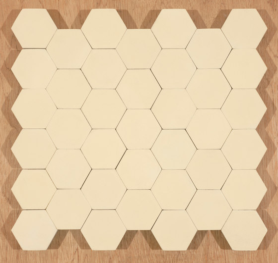 Hexagon-cream | Dalles de béton | Granada Tile