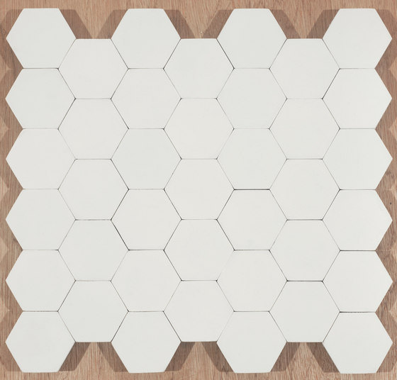 Hexagon-white | Concrete tiles | Granada Tile