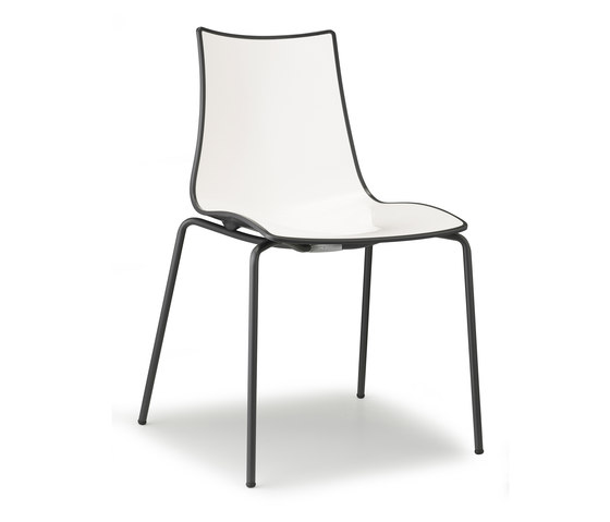 Zebra Bicolore | coated frame | Stühle | SCAB Design