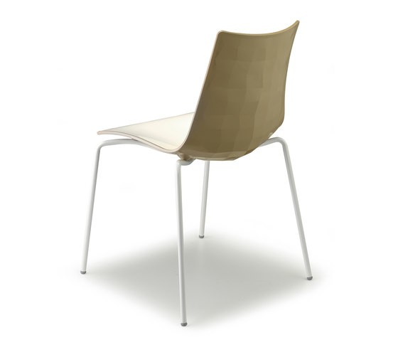 Zebra Bicolore | coated frame | Chairs | SCAB Design