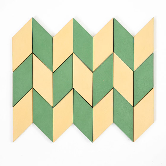 Short-Accordion-Hopscotch-yellow-pine | Concrete tiles | Granada Tile
