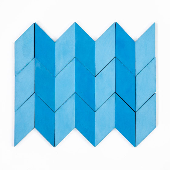 Short-Accordion-Parade-blue-sky | Concrete tiles | Granada Tile
