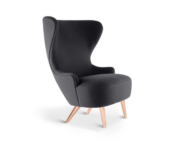 Micro Wingback Chair Copper Leg Hallingdal 65 | Sessel | Tom Dixon