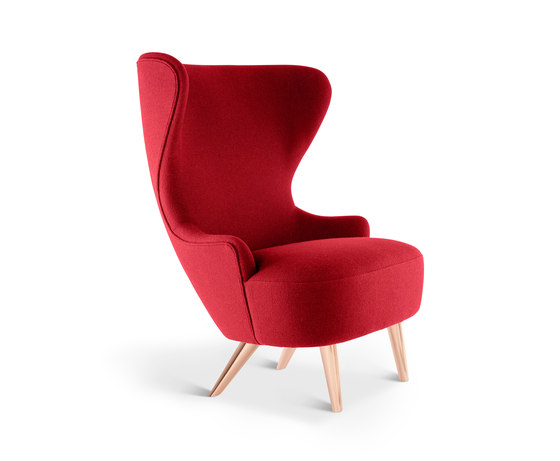 Micro Wingback Chair Copper Leg Hallingdal 65 | Armchairs | Tom Dixon