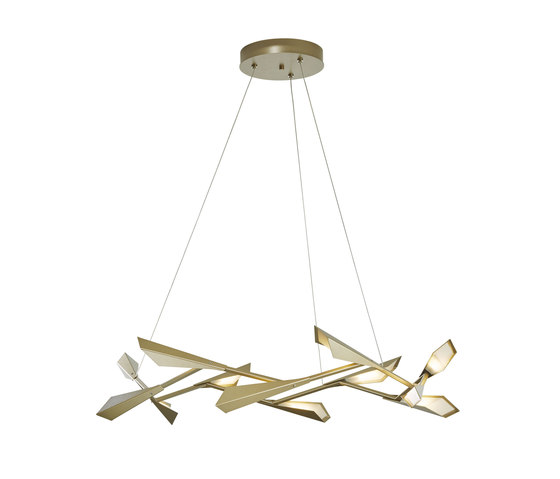 Quill Large LED Pendant | Chandeliers | Hubbardton Forge
